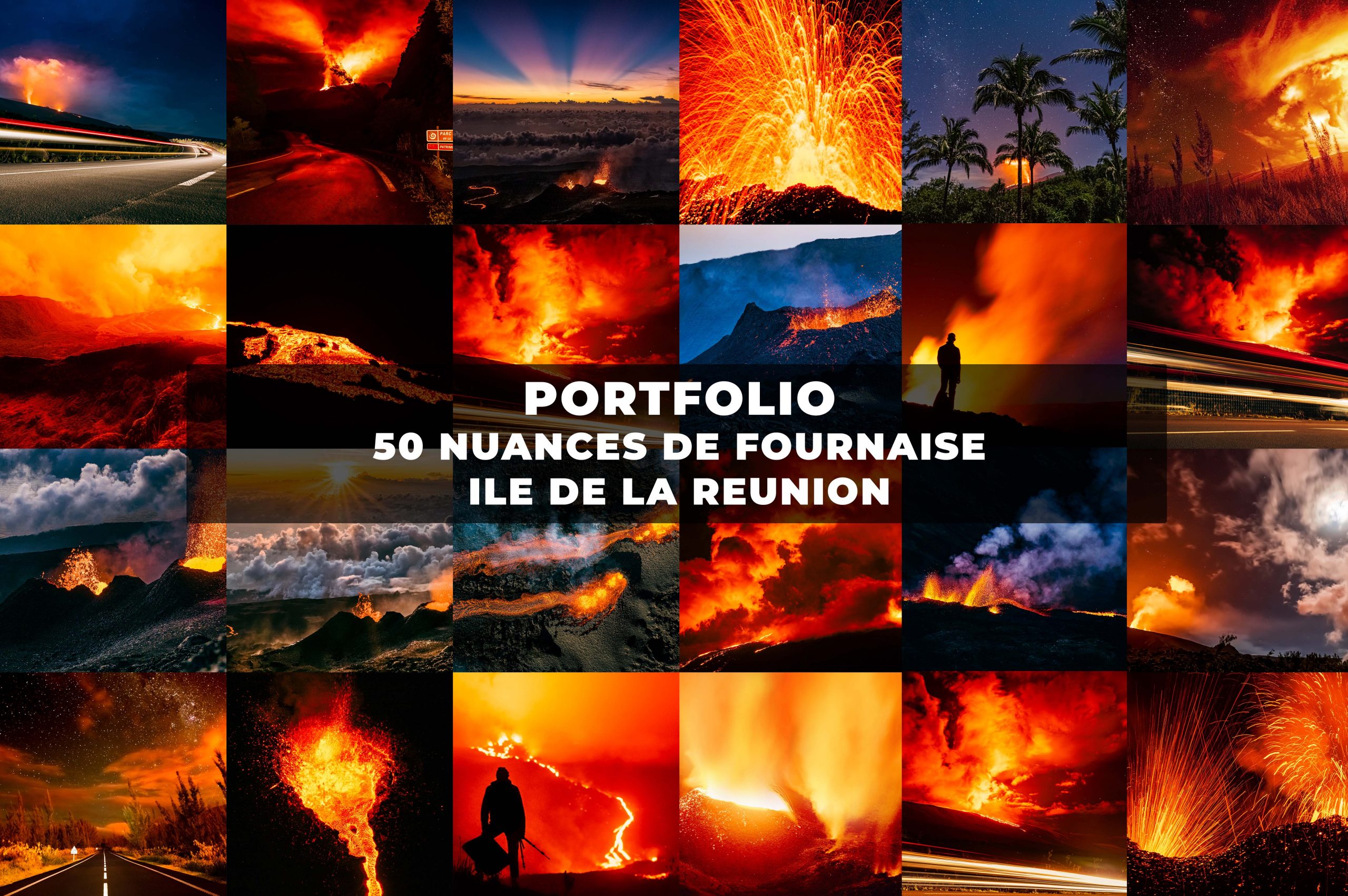 Portfolio 50 Nuances - Piton de La de Fournaise, île de La Réunion © Brieuc Coessens